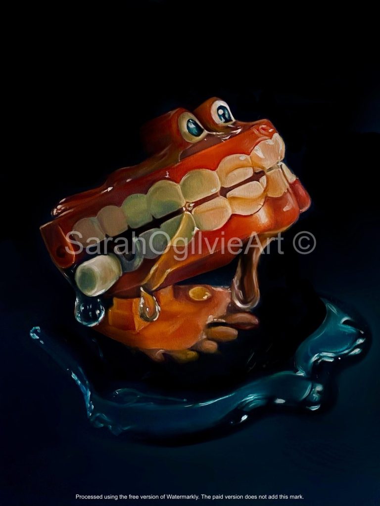 'Sweet tooth' Oil on panel, 41x51cm- Available for purchase 
